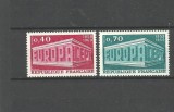 FRANTA 1969 - EUROPA CEPT, serie nestampilata, R14