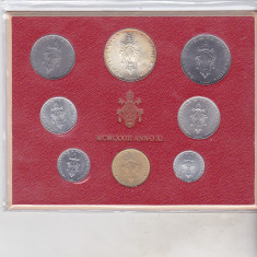 bnk mnd Vatican set monede necirculate 1973