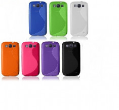 Husa / Carcasa Gel. Silicon TPU pentru Samsung Galaxy S3 IIII I9300. Protectie spate Samsung foto