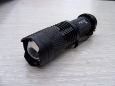 Lanterna Police POWER STYLE - led Q 5 - 500 w - 150 -200 m Raza- FACTURA SI GARANTIE 12 Luni foto