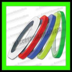 BANDA JANTA REFLECTORIZANTA Rim Stripes 5mm x 10m sau 10mm x 6m foto