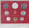Bnk mnd Vatican set monede necirculate 1971 - 1+2+5+10+20+50+100 lire, Europa