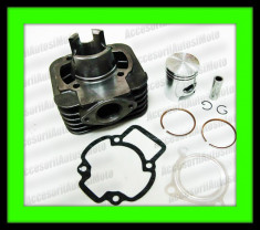 CILINDRU PIAGGIO 80CC 2T AC TYPHOON GILERA APRILIA VESPA ZIP LIBERTY 2T racire aer - set motor scuter PIAGIO 80 foto