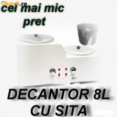 DECANTOR CEARA TRADITIONALA - 8 L INCALZITOR CEARA CU SITA 8 L foto