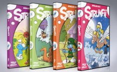 Strumfii - 4 DVD-uri ( Episoade noi ) Desene Animate Dublate Romana foto