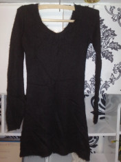 rochie tricotata mohair,scurta(87cm) ,mulata,made in Italy,marime M, 19 ron foto
