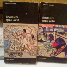 e2 Heinrich Lutzeler - Drumuri spre arta (2 volume)