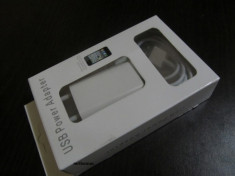 Incarcator iPhone 5 Pachet 3 IN 1 CABLU DE DATE usb + Adaptor Priza foto
