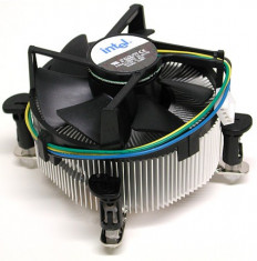 Cooler procesor****ORIGINAL INTEL !!!!****SOCKET LGA 775...FUNCTIONEAZA IMPECABIL !!...GARANTIE !! ...PROBA!! foto