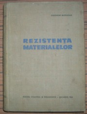 Gheorghe Buzdugan - Rezistenta materialelor foto