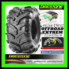 CAUCIUC ATV 25x10-12 DEESTONE D932 PLY RATING:6 SWAMP WITCH EXTREM OFFROAD 25x10x12 25x10.00-12 ANVELOPA Calitatea Exceptionala MADE IN THAILAND foto