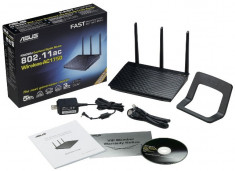 ASUS RT-AC66R Dual-Band Wireless-AC1750 Gigabit Router IEEE 802.11ac, IEEE foto