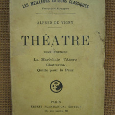 Alfred de Vigny - Theatre (in limba franceza)