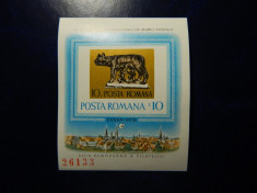 Colita NEDANTELATA 1978 TARGUL FILATELIC ESSEN R.F.G L.p. 968 MNH foto