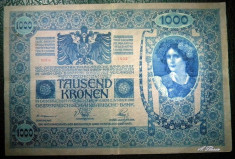Austria 1000 Kronen 1902 foto