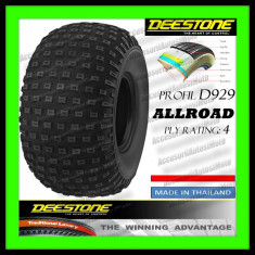 CAUCIUC ATV 20x7-8 DEESTONE D929 PLY RATING:4 ANVELOPA 20x7x8 20x7 R8 Calitate Exceptionala MADE IN THAILAND foto