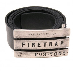 Curea Firetrap barbati Gate Black - marimi disponibile de la S la XXL foto