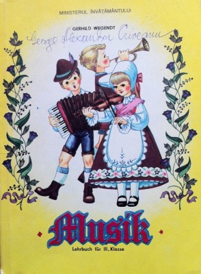 MUSIK LEHRBUCH FUR III KLASSE - Gerhild Wegendt foto