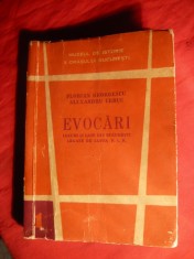 F.Georgescu- Evocari -Locuri si Case din Bucuresti -lupta PCR ,ilustratii ,harti 1960