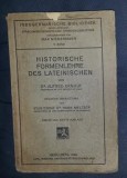 A Ernout Morfologie istorica latina (in germana) 1920