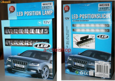 LED-uri pentru pozitie auto (2x6) foto