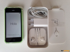 Vand iPhone 5C, 16GB, Green | Verde, Neverlocked NOU-NOUT la Cutie !! foto