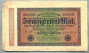 744 BANCNOTA - GERMANIA - 20 000 MARK - anul 1923 -SERIA 223922 -starea care se vede