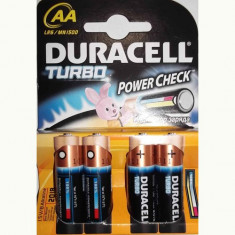 Set 4 Baterii Tip AA Turbo Power Check foto