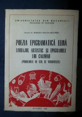 M Baluta-Skultety Poezia epigramatica latina 1989 foto