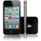 Dual Sim iPhone 4 / 4S replica 3.2&quot; I9 I68 F8 Negru cu 2 baterii - Negru si Alb cu logo !