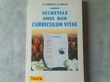 Secretele unui bun curriculum vitae-Florence Le Bras, Alta editura