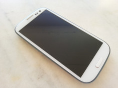 Samsung I9300 Galaxy S3 16GB White impecabil , NECODAT , original , FULL - 799 LEI ! foto