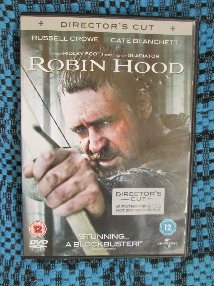 ROBIN HOOD (cu RUSSELL CROWE si CATE BLANCHETT) - film DVD (original din  ANGLIA, in stare impecabila!!!), Engleza | Okazii.ro