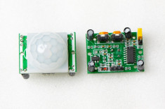 Senzor infrarosu / HC-SR501 / Detector de miscare / Modul PIR pt Arduino, MSP foto