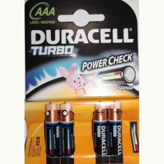 Set 4 Baterii AAA Turbo Power Check foto