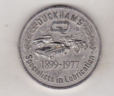 Bnk mdl Medalie The Queen Silver Jubille 1977 - Duckhams - auto, Europa
