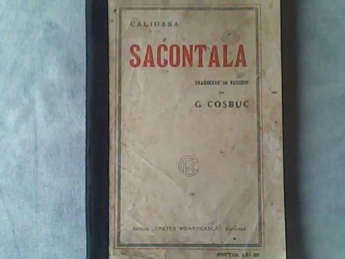 Sacontala-Calidasa (Traducere George Cosbuc)