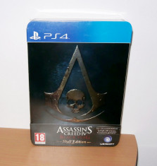 Joc PS4 - Assassin&amp;#039;s Creed IV Black Flag Skull Edition , nou , de colectie foto