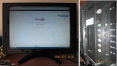 Monitor 22&amp;quot; + TV + telecomanda HORIZON 2205SW-TD (HDMI) foto