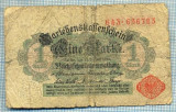 809 BANCNOTA - GERMANIA - 1 MARK - anul 1914 -SERIA 636783 -starea care se vede