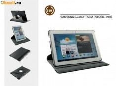 Husa rotativa 360 Samsung Galaxy Tab2 10.1 P5100 P5110 P5113 + bonus foto