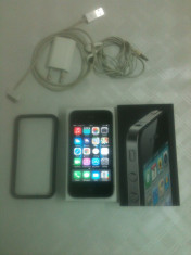 Vand iPhone 4 black, 16gb, neverlocked, full foto