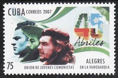 C4459 - Cuba 2007 - Tineretul comunist 1v.neuzat,perfecta stare foto