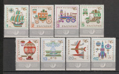 Bulgaria.1969 Mijloace de transport SB.244 foto