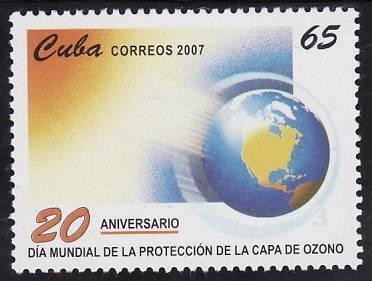 C4469 - Cuba 2007 - Ozon 1v.neuzat,perfecta stare foto