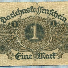 807 BANCNOTA - GERMANIA - 1 MARK - anul 1920 -SERIA 024031 -starea care se vede