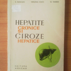 g2 V.Runcan,Virginia Ioan , G.Vasiliu - Hepatite cronice si ciroze hepatice