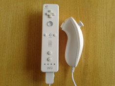 Vand set format din remote / telecomanda / maneta + nunchuck defecte pentru consola nintendo wii foto