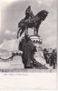 C.P. Cluj - Statuia lui Matei Corvin circulata (timbru rupt)