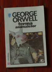 carte ---- George Orwell - Ferma animalelor - 1992 - 110 pagini foto